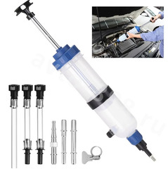 Шприц автомобильный с трубкой 1500 мл большой фото 2