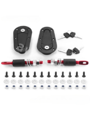 13754 Замок на капот быстросъемные D1 Style универсальные фото 1