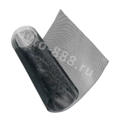 Сетка на решетку радиатора алюминиевая чёрная мелкая 800*400 мм ячейка 3x6мм фото 3