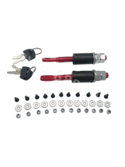 13754 Замок на капот быстросъемные D1 Style универсальные фото 7