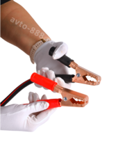 Провода для прикуривания с крабами 1000 АМР, 8 м фото 6