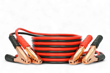 HS-108 Провода для прикуривания с крабами 1000 АМР, 8 м фото 1