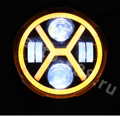 Дневные ходовые огни Y-0012 12V/24V (1шт) фото 5