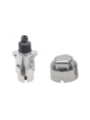 Разъём для прицепа алюминиевый, 7ми контактный, комплект (вилка и розетка) фото 2