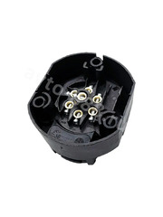 Разъём для прицепа пластиковый, 7ми контактный, с проводом 2м МАМА (розетка) фото 4