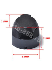 Разъём для прицепа пластиковый, 7ми контактный, с проводом 2м МАМА (розетка) фото 6