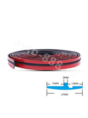 Уплотнитель для лобового стекла автомобиля T 27мм Х 8м фото 2