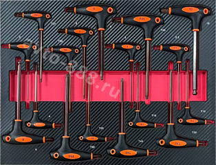 Инструментальная тележка FEINREX 7 ящиков, боковое отделение, 245 инструмента фото 5