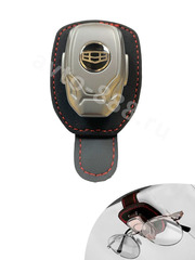 Держатель очков кожа чёрная GEELY, шт фото 2