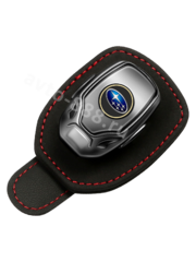 Держатель очков кожа чёрная SUBARU, шт фото 1