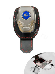 Держатель очков кожа чёрная FORD, шт фото 2