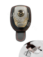 Держатель очков кожа чёрная MAZDA, шт фото 2