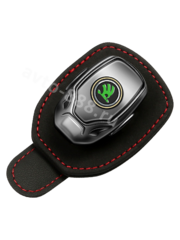 Держатель очков кожа чёрная SKODA, шт фото 1