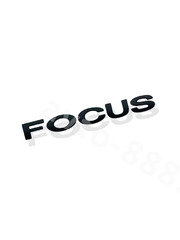 Надпись FOCUS (чёрный) FL-006 фото 2