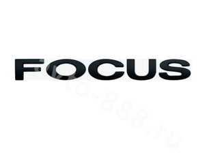 Надпись FOCUS (чёрный) FL-006 фото 1