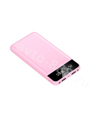 Повербанк 15000 с быстрой зарядкой для телефона портативный DA110 Pink, шт фото 1