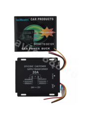 Преобразователь напряжения 24v - 12v "20 A" фото 6