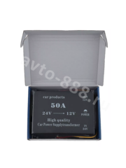 Преобразователь напряжения 24v - 12v "50 A" фото 2