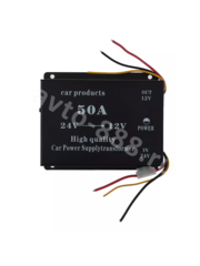 Преобразователь напряжения 24v - 12v "50 A" фото 5