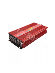 Преобразователи напряжения 12V-220V 3000W LaiRunH (красная) фото 4