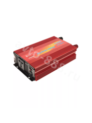 XZB-07 Преобразователи напряжения 12V-220V 2000W LaiRunH (красная) фото 4