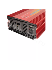 XZB-07 Преобразователи напряжения 12V-220V 2000W LaiRunH (красная) фото 5