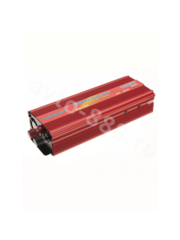 Преобразователи напряжения 24V-220V 1500W LaiRunH (красная) фото 1