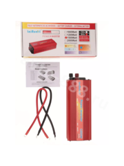 Преобразователи напряжения 24V-220V 1500W LaiRunH (красная) фото 4