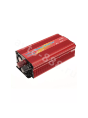 Преобразователи напряжения 12V-220V 1000W LaiRunH (красная) фото 1