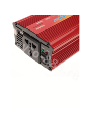 Преобразователи напряжения 12V-220V 1000W LaiRunH (красная) фото 3