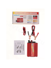 Преобразователи напряжения 24V-220V 500W LaiRunH (красная) фото 3