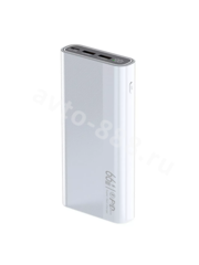 Повербанк 10000 с быстрой зарядкой для телефона портативный DC90 белый, шт фото 1