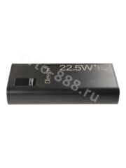 Повербанк 20000 с быстрой зарядкой для телефона портативный DC8 чёрный, шт фото 5