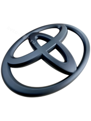 Эмблема TOYOTA 140*90 (чёрный) TE-012A фото 3