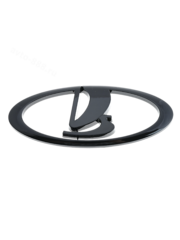 Эмблема 140*58 (чёрный) LADAE-007 фото 2