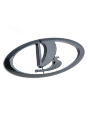 Эмблема 140*58 (чёрный) LADAE-007 фото 3