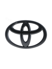 Эмблема TOYOTA 160*115 (чёрный) TE-014A фото 2