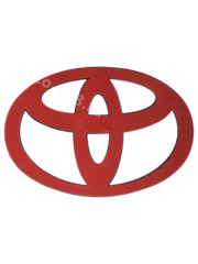Эмблема TOYOTA 160*115 (чёрный) TE-014A фото 5