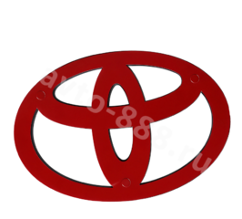 Эмблема TOYOTA 150*105 (чёрный) TE-013A фото 2