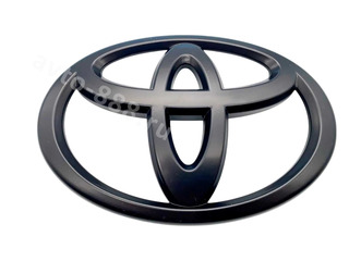 Эмблема TOYOTA 84*55 (чёрный) TE-007A фото 3