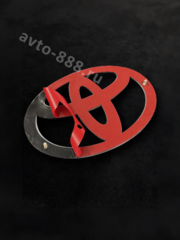 Эмблема TOYOTA TE-013A 150*105 (чёрный) фото 2