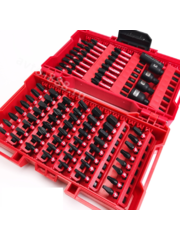 Набор бит для шуруповерта 85 предметов. в кейсе фото 2