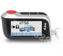 Брелок сигнализации (Горизонтальный) A93-1 (качество) фото 2