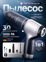 HL-107 Автомобильный пылесос фото 1