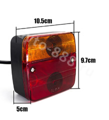 14148 Задние фонари на прицеп съемный (с проводом) фото 3