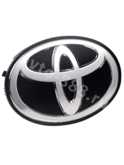 TE-078A Эмблема TOYOTA 160*110 (чёрный) фото 2