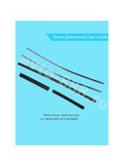 Дворники бескаркасные WIPER BLADE 24" 600 мм (1шт) фото 7